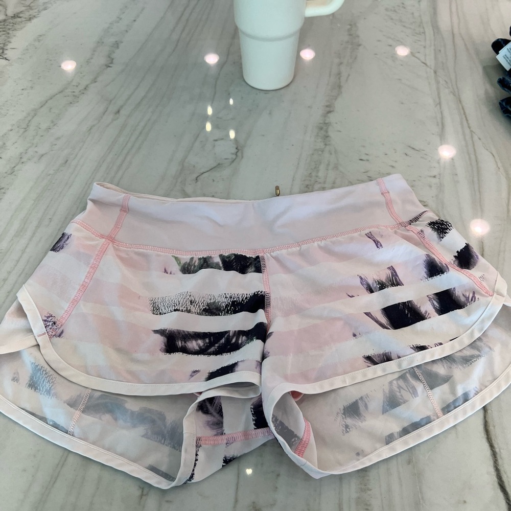 Lululemon multicolored speed shorts